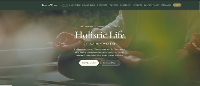 Webseite von Katrin Weyers